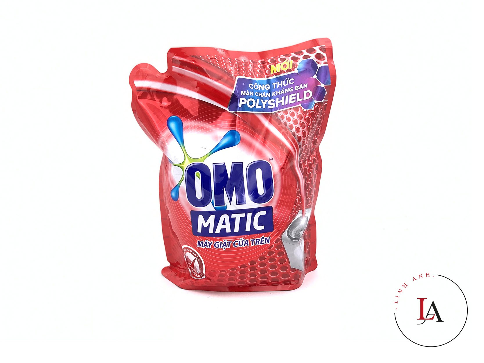 Nước giặt Omo Matic đỏ cửa trên